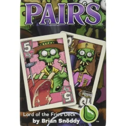 Flat River Group Lord of the Fries: Pairs Press Your Luck Card Game* Card Games