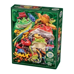 AreYouGame Lori Anzalone Frog Business Jigsaw Puzzle - 1000 pc* Puzzles
