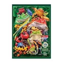 AreYouGame Lori Anzalone Frog Business Jigsaw Puzzle - 1000 pc* Puzzles