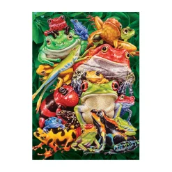AreYouGame Lori Anzalone Frog Business Jigsaw Puzzle - 1000 pc* Puzzles