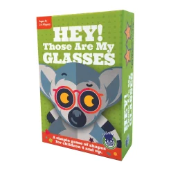 AreYouGame Lovable Lemurs Hey! Those Are My Glasses Shape-Matching Game* Social & Emotional Skills