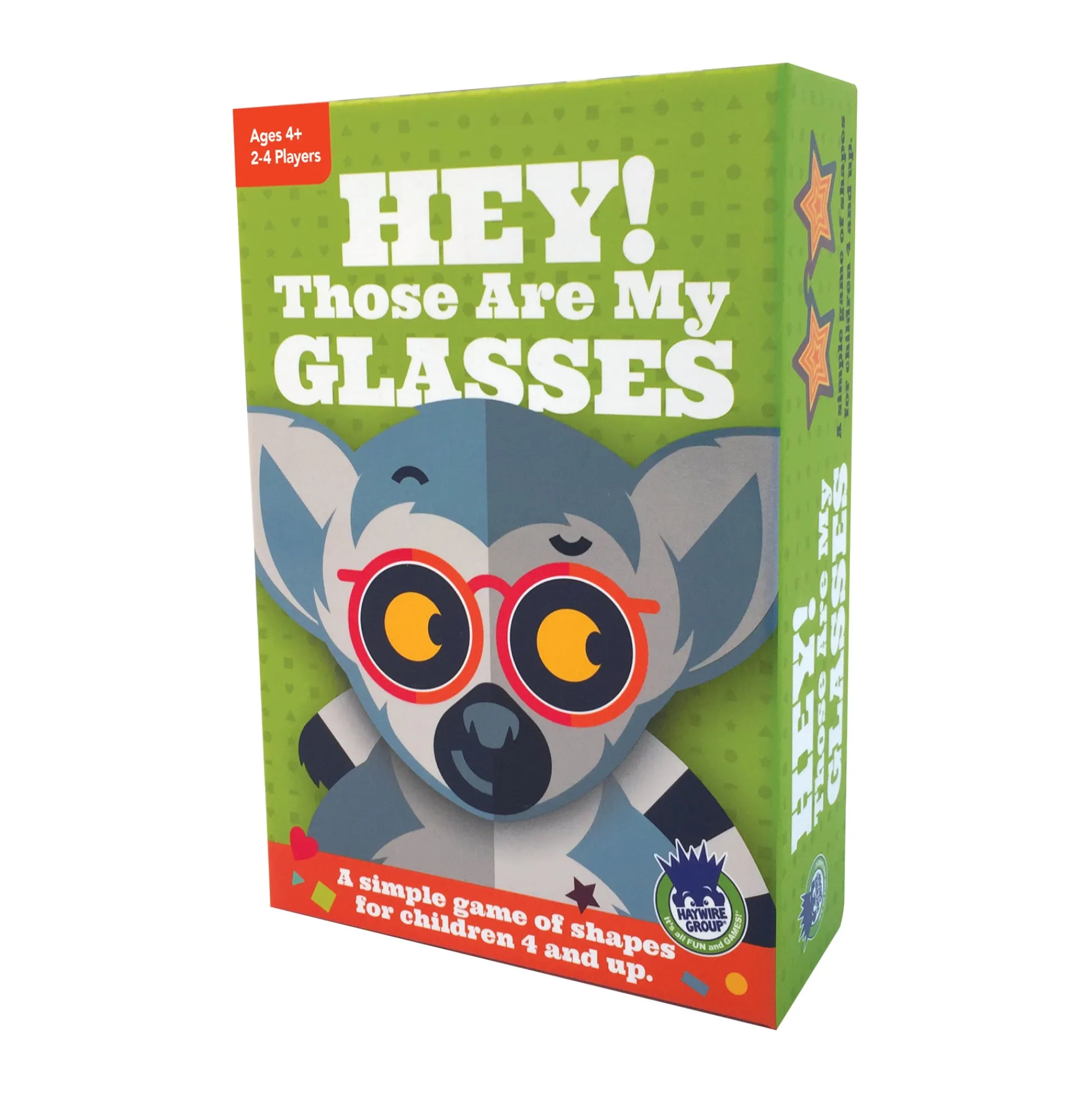AreYouGame Lovable Lemurs Hey! Those Are My Glasses Shape-Matching Game* Social & Emotional Skills