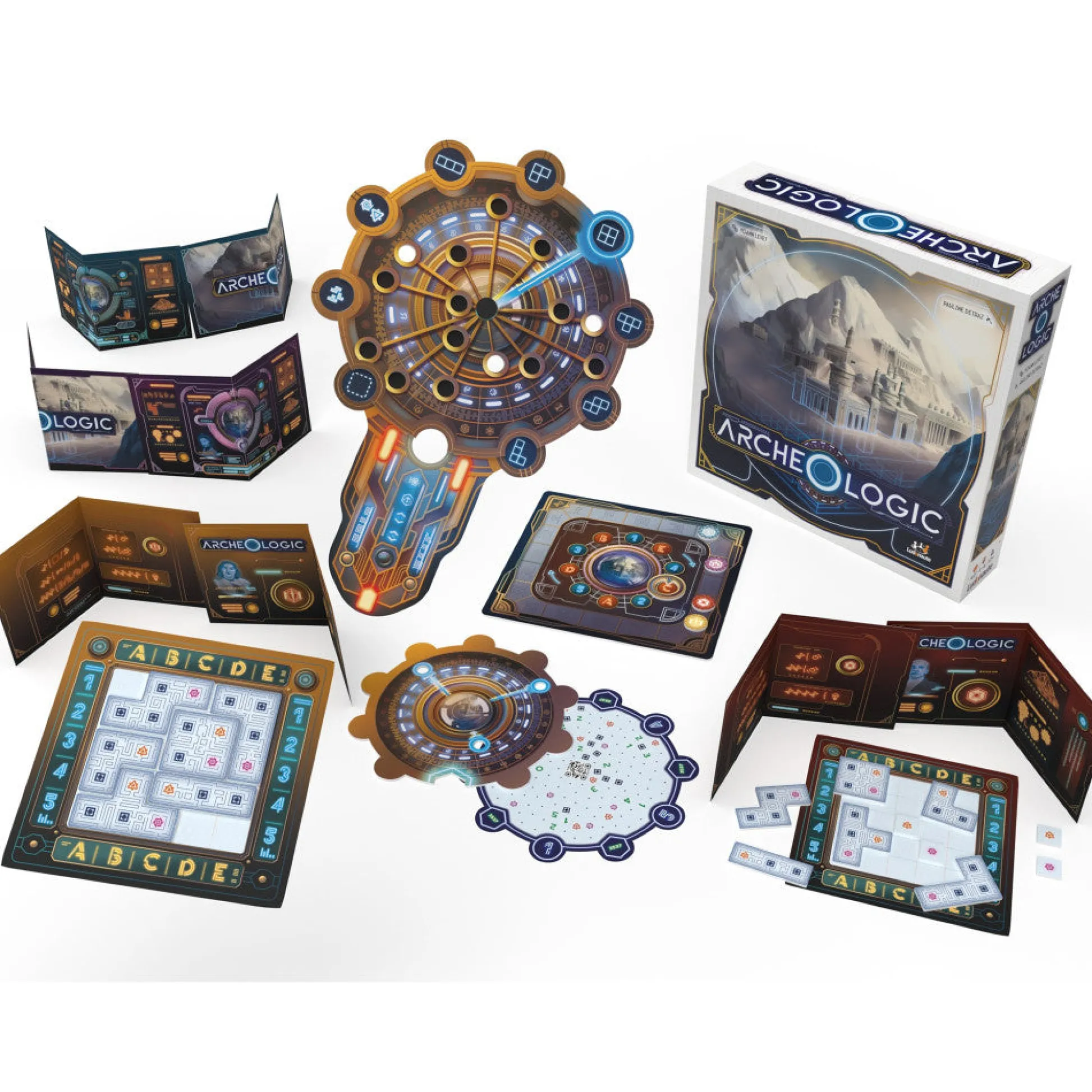 Flat River Group Ludonaute: Archeo-Logic Deduction Board Game* Board Games|Role-Playing Games