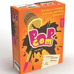 Flat River Group Ludonaute Pop Com: Hilarious Advertising Party Game for Ages 13+* Family & Entertainments Games