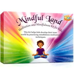 Flat River Group Lupash Games: Mindful Land - Kids Meditation & Mindfulness Kit, Ages 6+* Family & Entertainments Games|Social & Emotional Skills