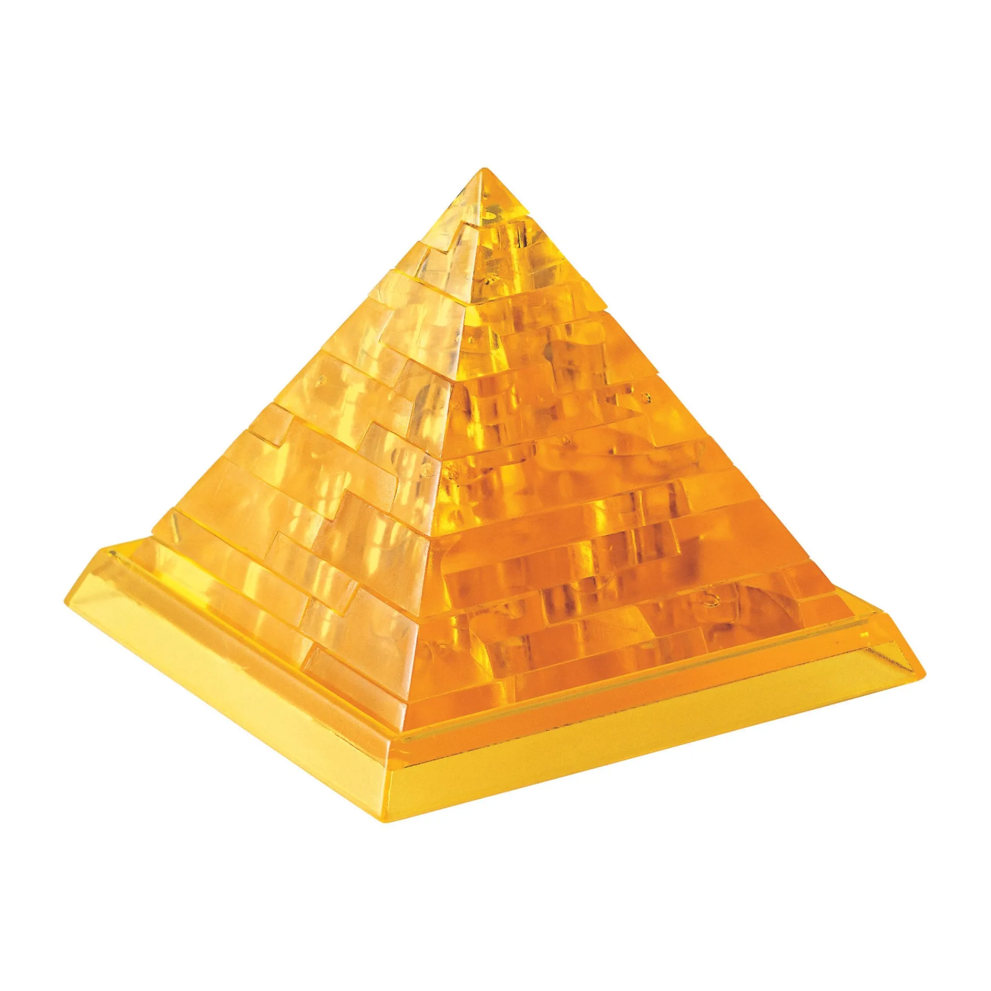 AreYouGame Lustrous Gold 3D Crystal Pyramid Puzzle - 38 Pieces* Puzzles