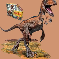 Maddcapp Games Madd Capp Dinosaur-Themed Raptor Jigsaw Puzzle - 100 pc* Puzzles