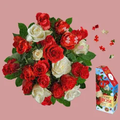 Maddcapp Games Madd Capp Floral Rose Jigsaw Puzzle - 350 pc* Puzzles