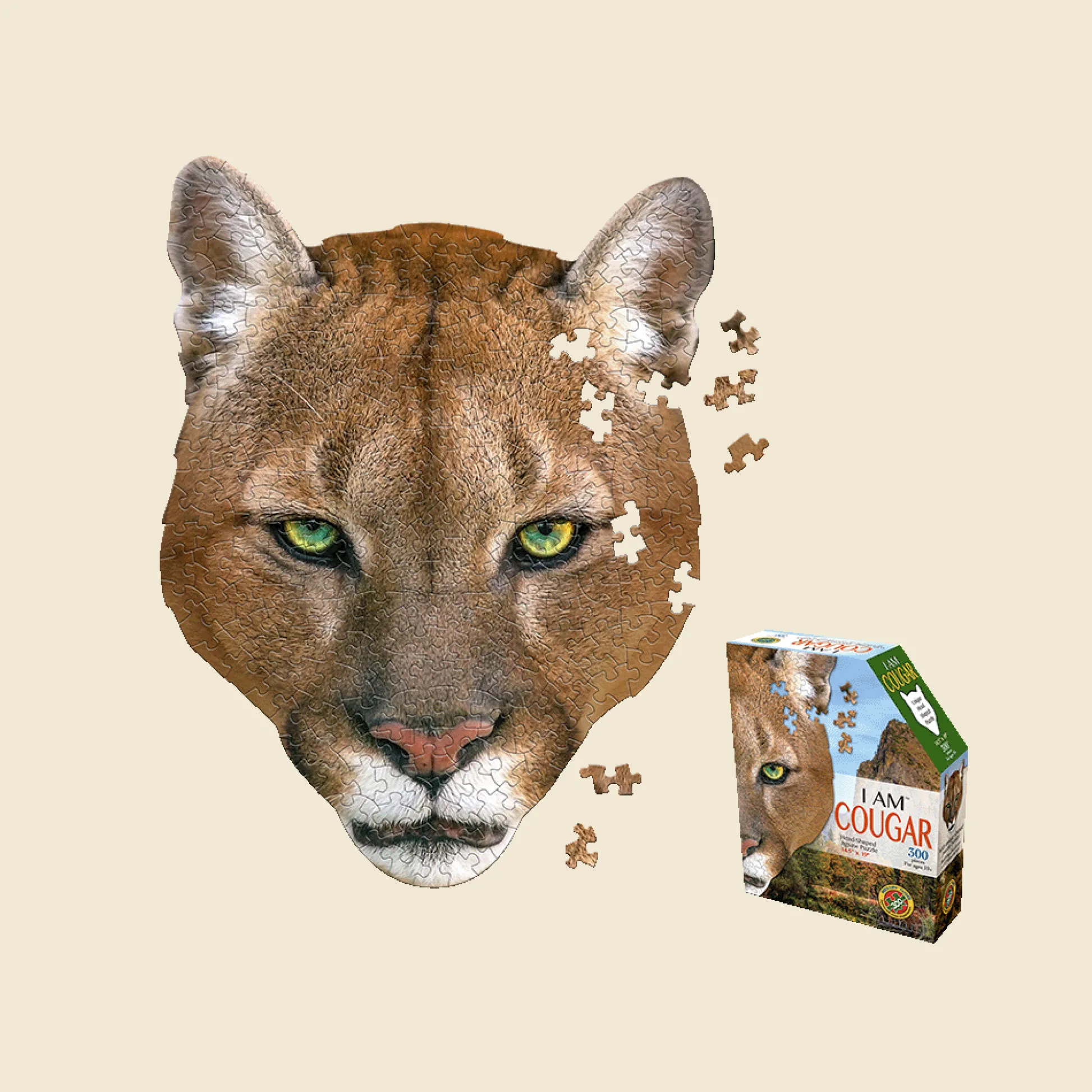 Maddcapp Games Madd Capp I AM COUGAR Jigsaw Puzzle - 300 pc* Puzzles