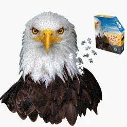 Maddcapp Games Madd Capp I AM EAGLE Animal Head-Shaped Jigsaw Puzzle - 550 pc* Puzzles