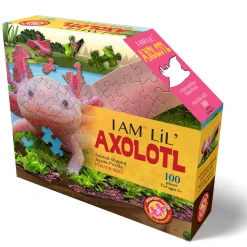 Flat River Group Madd Capp I Am LiL' Axolotl Jigsaw Puzzle - 100 pc* Puzzles