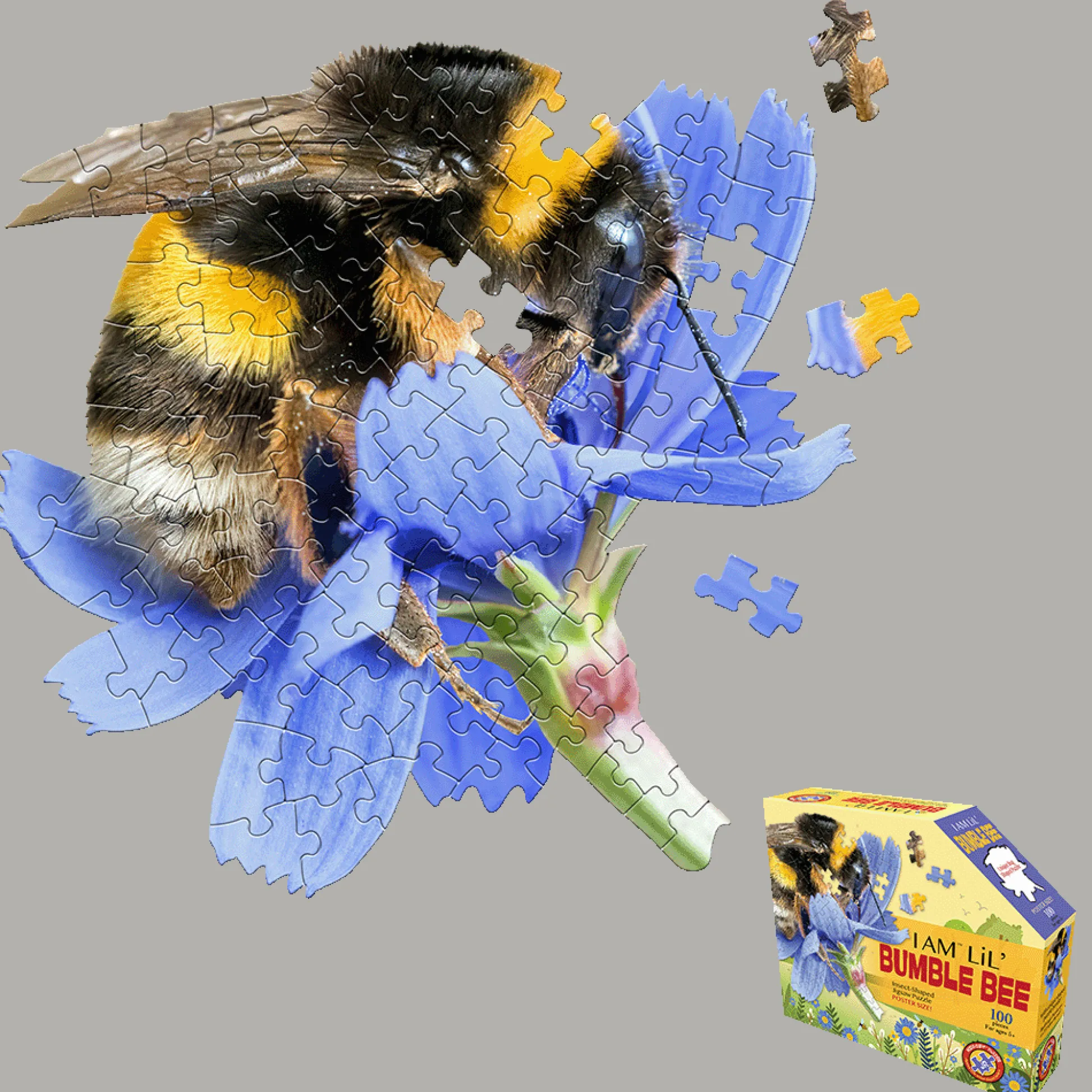 Maddcapp Games Madd Capp I AM LiL' BUMBLE BEE Jigsaw Puzzle - 100 pc* Puzzles