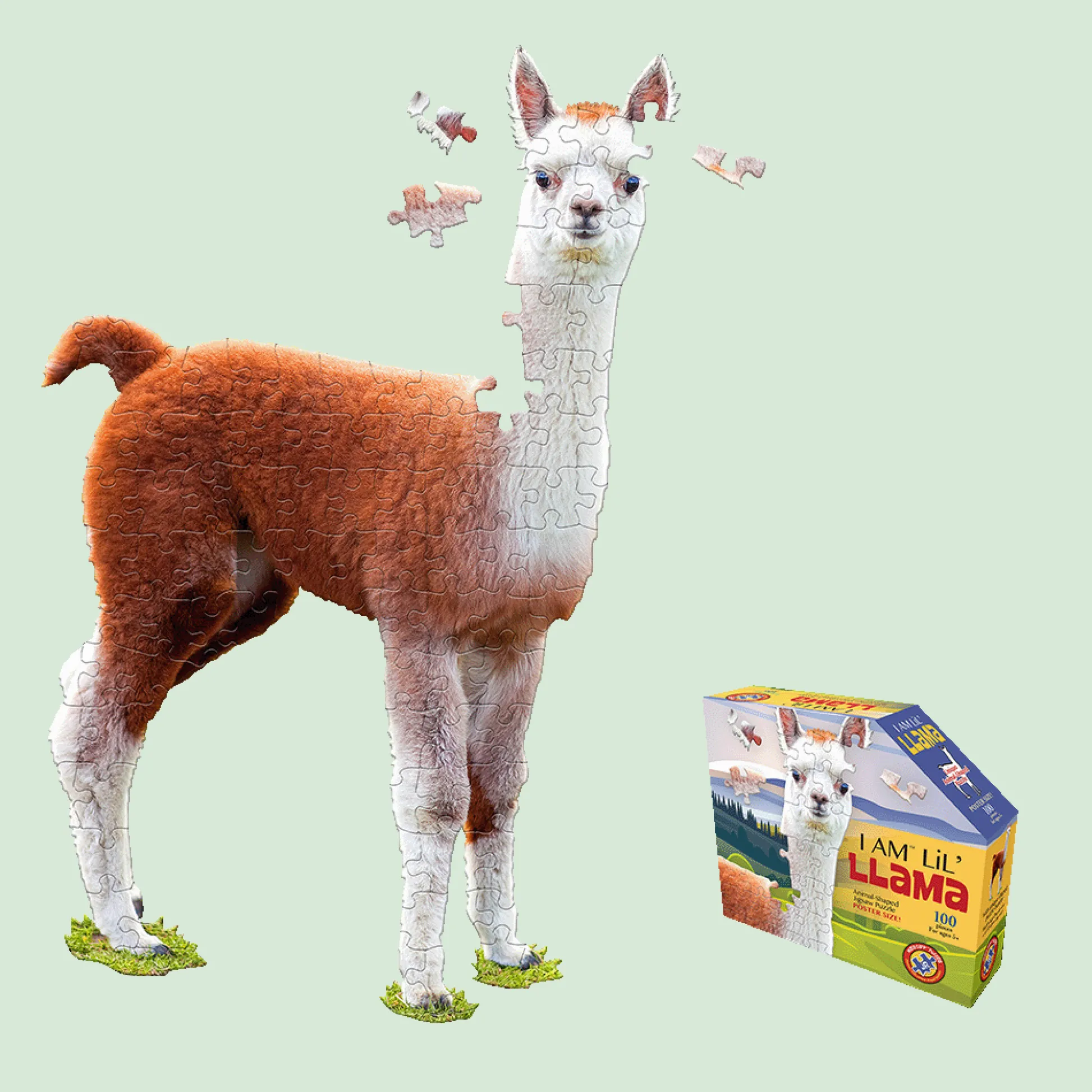 Maddcapp Games Madd Capp I AM LiL' LLAMA Jigsaw Puzzle - 100 pc* Puzzles