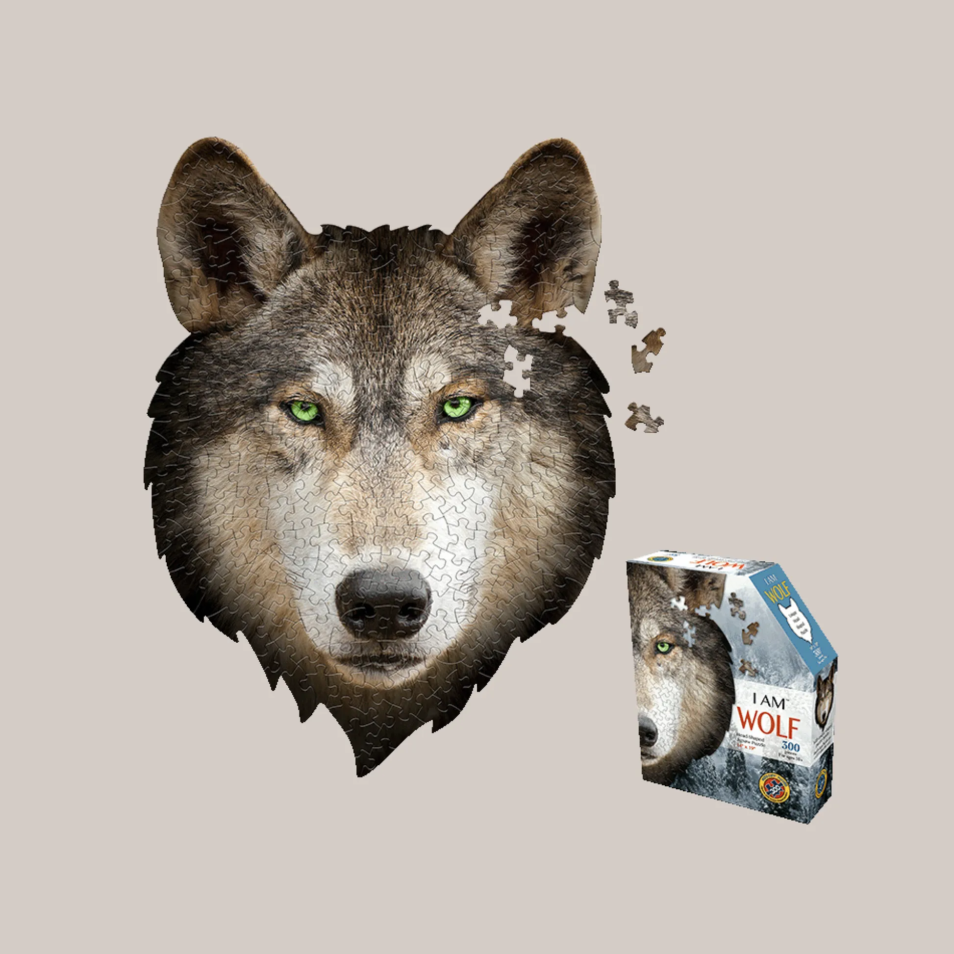 Maddcapp Games Madd Capp I AM WOLF Jigsaw Puzzle - 300 pc* Puzzles