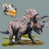 Maddcapp Games Madd Capp Triceratops-Shaped Jigsaw Puzzle - 100 pc* Puzzles