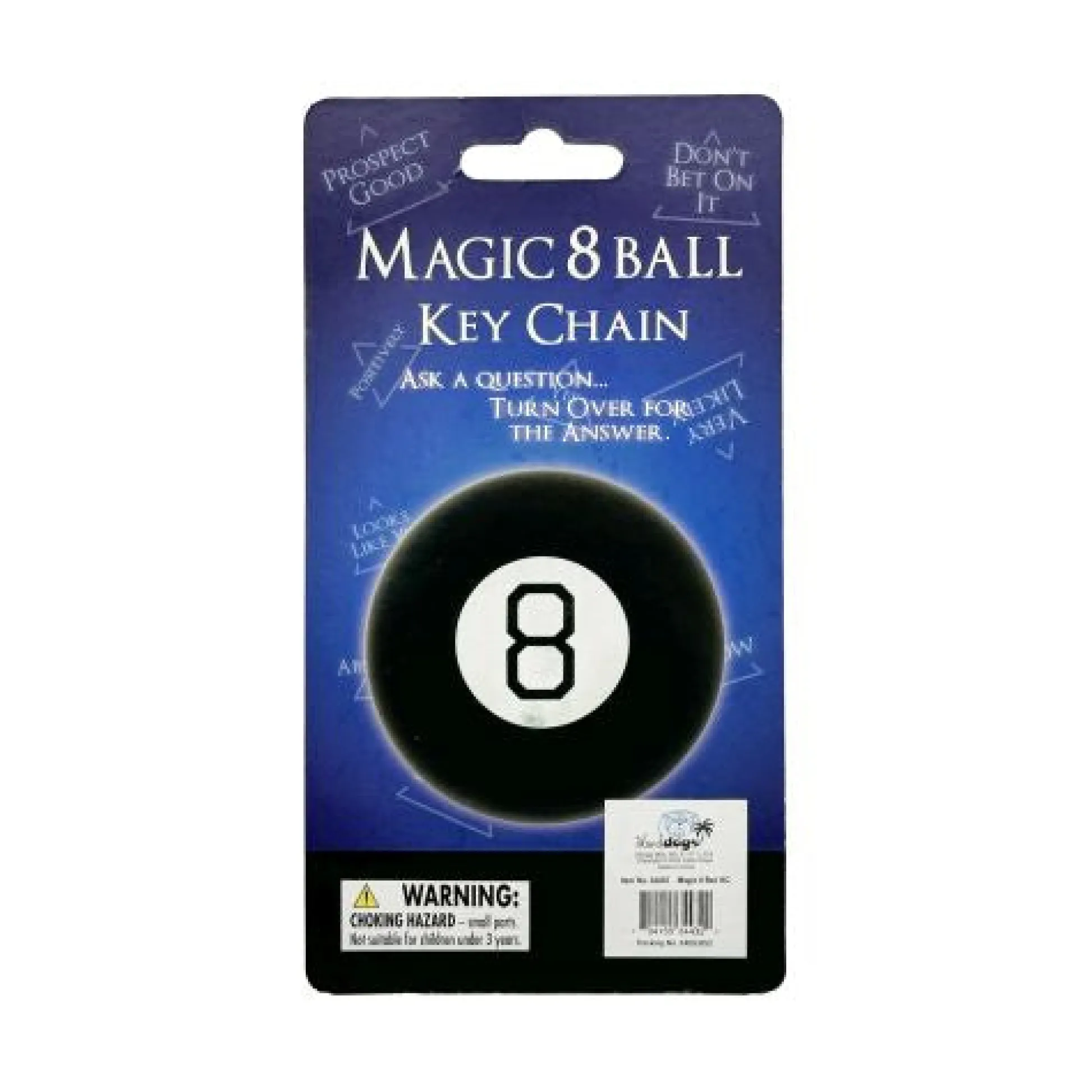 Calendar Holdings, LLC Magic 8 Ball Key Chain - Mystical Decision Helper* Dress Up