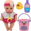 Flat River Group Magic Nursery Love Buckets: 8" Bath Safe Baby Doll Playset* Baby Dolls|Stuffed Animals & Plush Toys