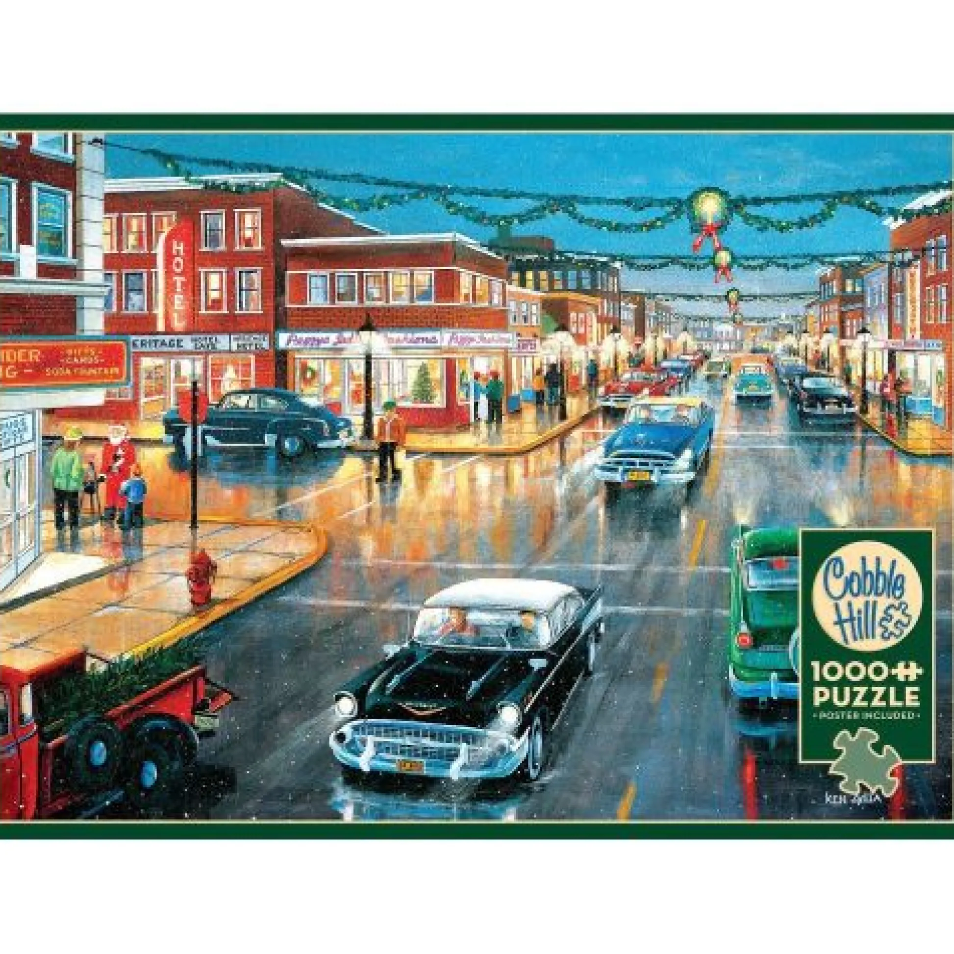 Calendar Holdings, LLC Main Street in Season 1000pc Jigsaw Puzzle* Puzzles