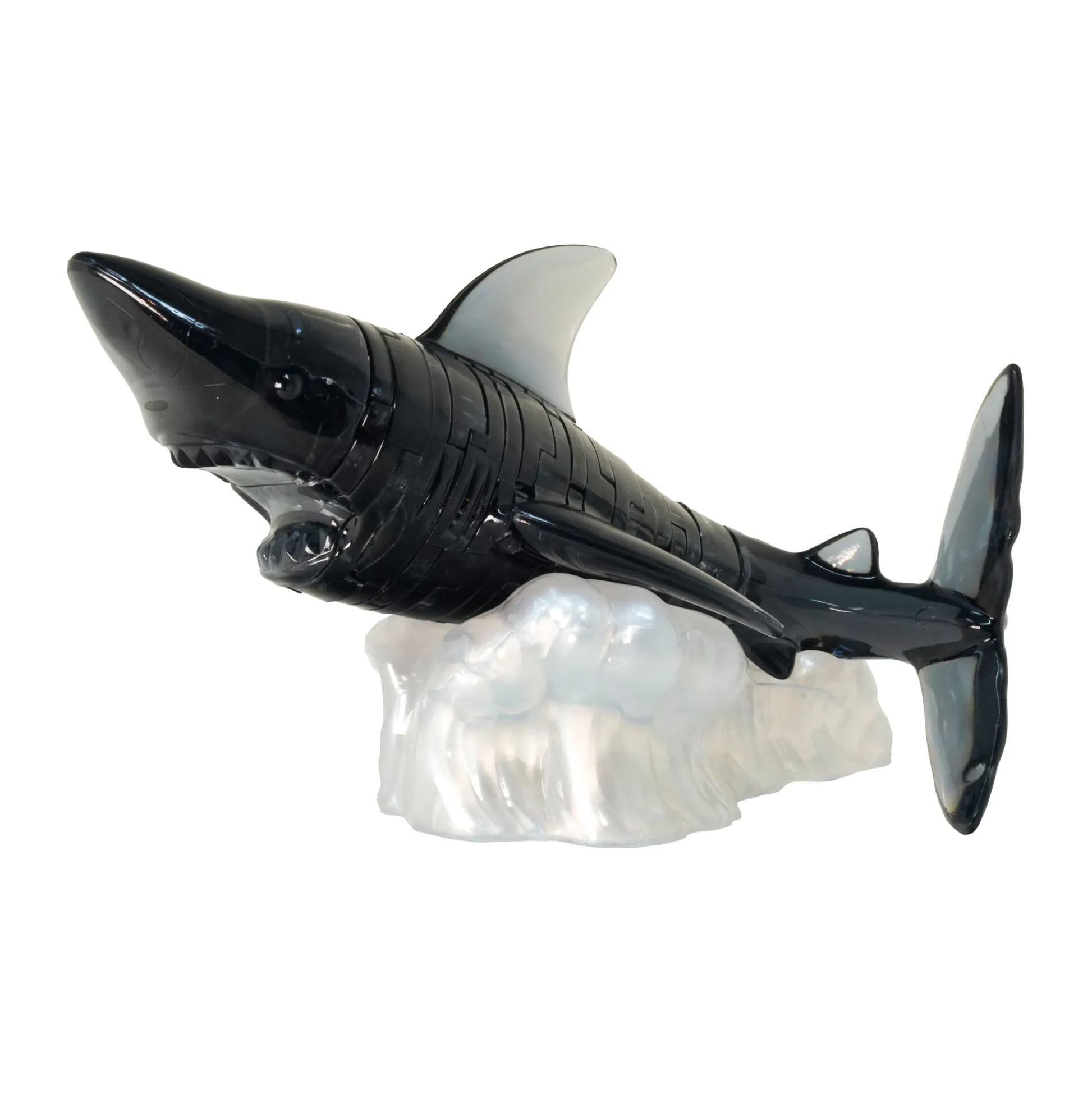 AreYouGame Majestic Black Shark 3D Crystal Puzzle - 38 Piece Set* Puzzles