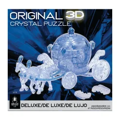 AreYouGame Majestic Blue Royal Carriage 3D Crystal Puzzle - 67 Pieces* Puzzles