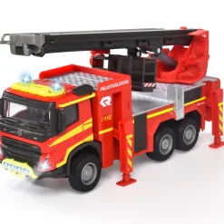 Flat River Group Majorette Grand Series Volvo Fire Engine Truck with Extendable Ladder* Playsets & Vehicles