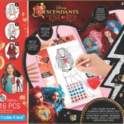 Flat River Group Make It Real Descendants 4 Rise Of Red LED Light Board Fashion Sketching Set* Drawing, Color & Painting