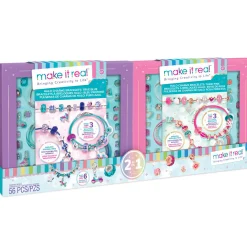 Flat River Group Make It Real Halo Charms 2 Jewelry Making Kit - Think Pink & True Blue* Crafts & Activities
