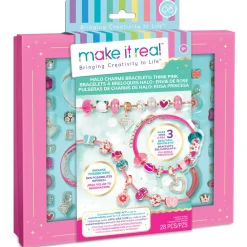 Flat River Group Make It Real Halo Charms Metallic Bracelets Jewelry-Making Kit* Crafts & Activities