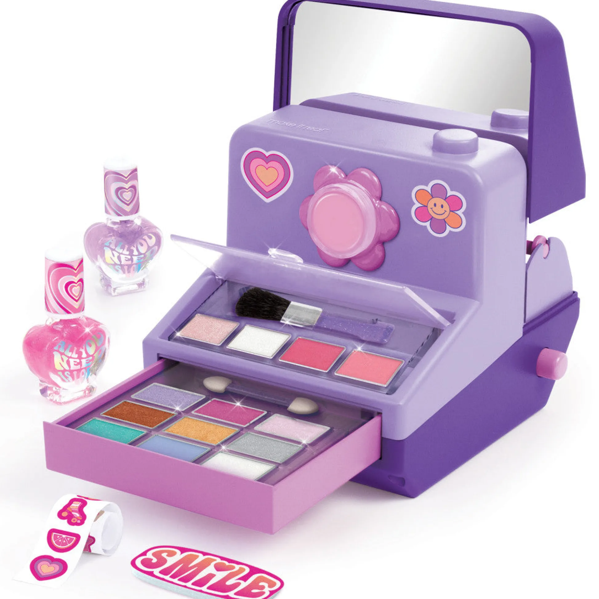 Flat River Group Make It Real Instant Glam 23pc Camera Shaped Cosmetic Case Set* Dress Up & Accessories|Dress Up