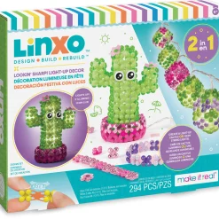 Flat River Group Make It Real LinXo Lookin' Sharp! Light-Up Decor 294pc DIY Craft Kit* Crafts & Activities