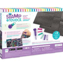 Flat River Group Make It Real Stamp to Reveal Dot Art Kit - DJ Bunny, Frog Princess, Chillin Panda* Crafts & Activities