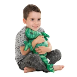 Educators Resource Manimo Plush Weighted Frog - Sparkly Green Comfy Companion* Stuffed Animals|Stuffed Animals & Plush Toys