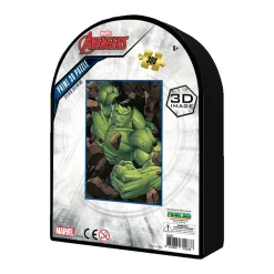 AreYouGame Marvel Avengers Incredible Hulk 3D Lenticular Puzzle - 300 pc* Marvel|Puzzles
