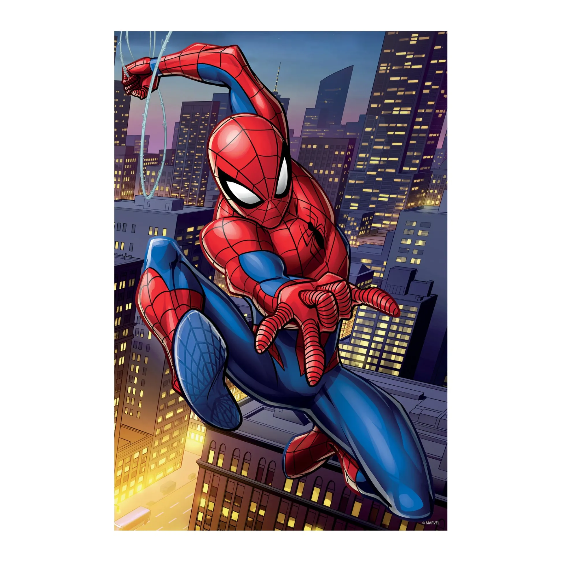 AreYouGame Marvel Spider-Man 3D Lenticular Jigsaw Puzzle - Collectible Tin, 300 pc* Puzzles|Marvel