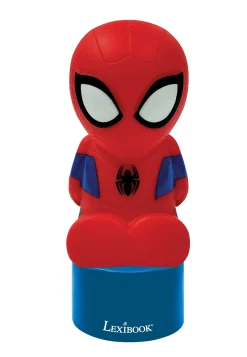 Lexibook Marvel Spider-Man LED Nightlight and Speaker - Red and Blue* Electronics|Marvel