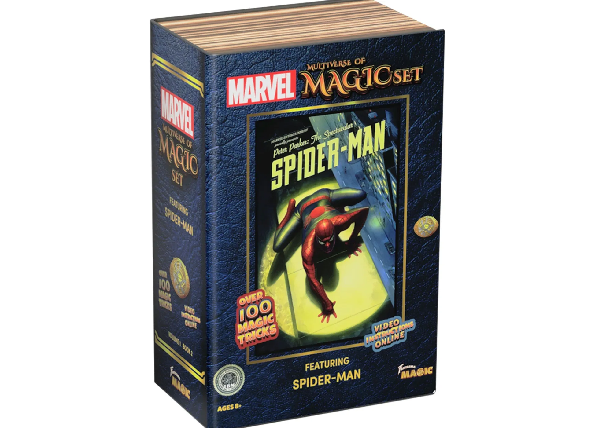Macy's - Supplier Marvel Spider-Man Magic Comic Book Set - Over 100 Tricks, Vol. 1 & 2*Kids Dress Up|Kids Books