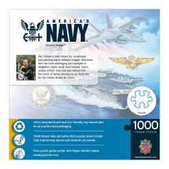 AreYouGame MasterPieces America's Navy - Anchors Aweigh Jigsaw Puzzle - 1000 pc* Puzzles