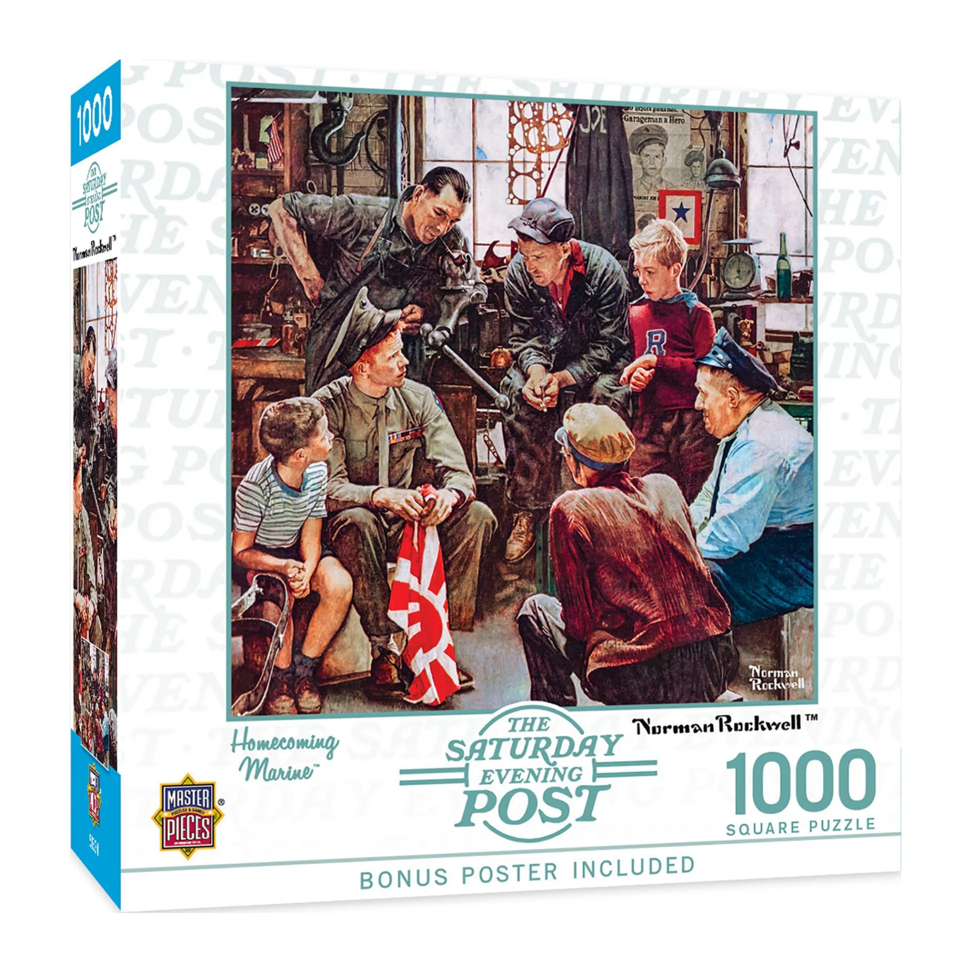 AreYouGame MasterPieces Homecoming Marine Jigsaw Puzzle - 1000 pc* Puzzles