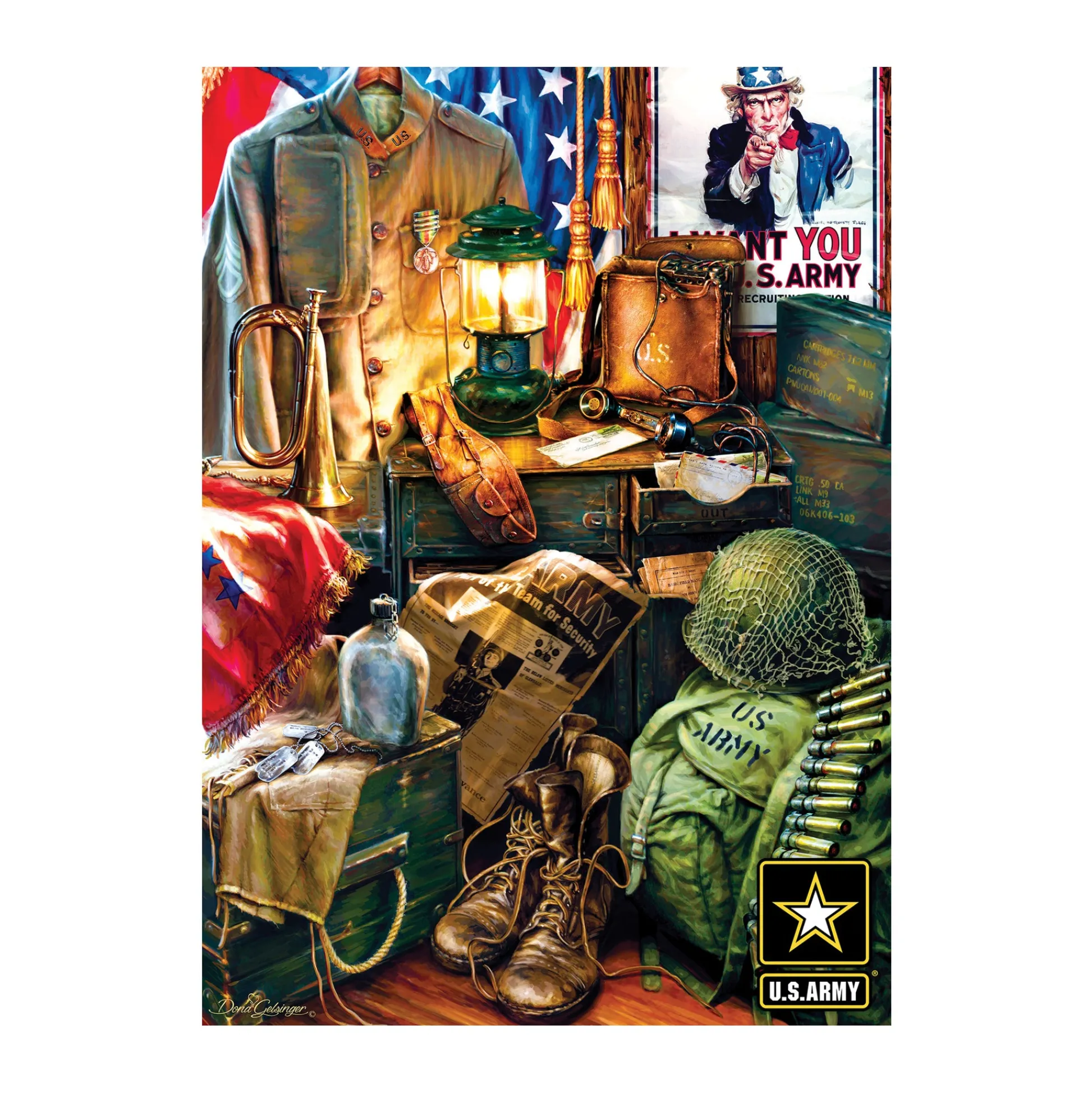 AreYouGame MasterPieces Hometown Heroes Men of Honor Jigsaw Puzzle - 1000 pc* Puzzles
