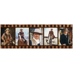 AreYouGame Masterpieces John Wayne Forever in Film Panoramic Jigsaw Puzzle - 1000 pc* Puzzles