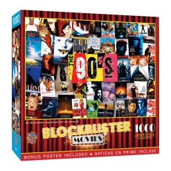 AreYouGame MasterPieces 90s Blockbusters Jigsaw Puzzle - 1000 pc* Puzzles