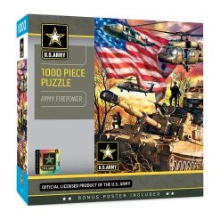 AreYouGame MasterPieces U.S. Army Firepower Jigsaw Puzzle - 1000 pc* Puzzles