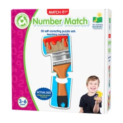 AreYouGame Match It! - Number Match - Educational Counting Puzzle Game* Puzzles|Preschool Education Toys & Activities