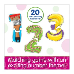 AreYouGame Match It! - Number Match - Educational Counting Puzzle Game* Puzzles|Preschool Education Toys & Activities