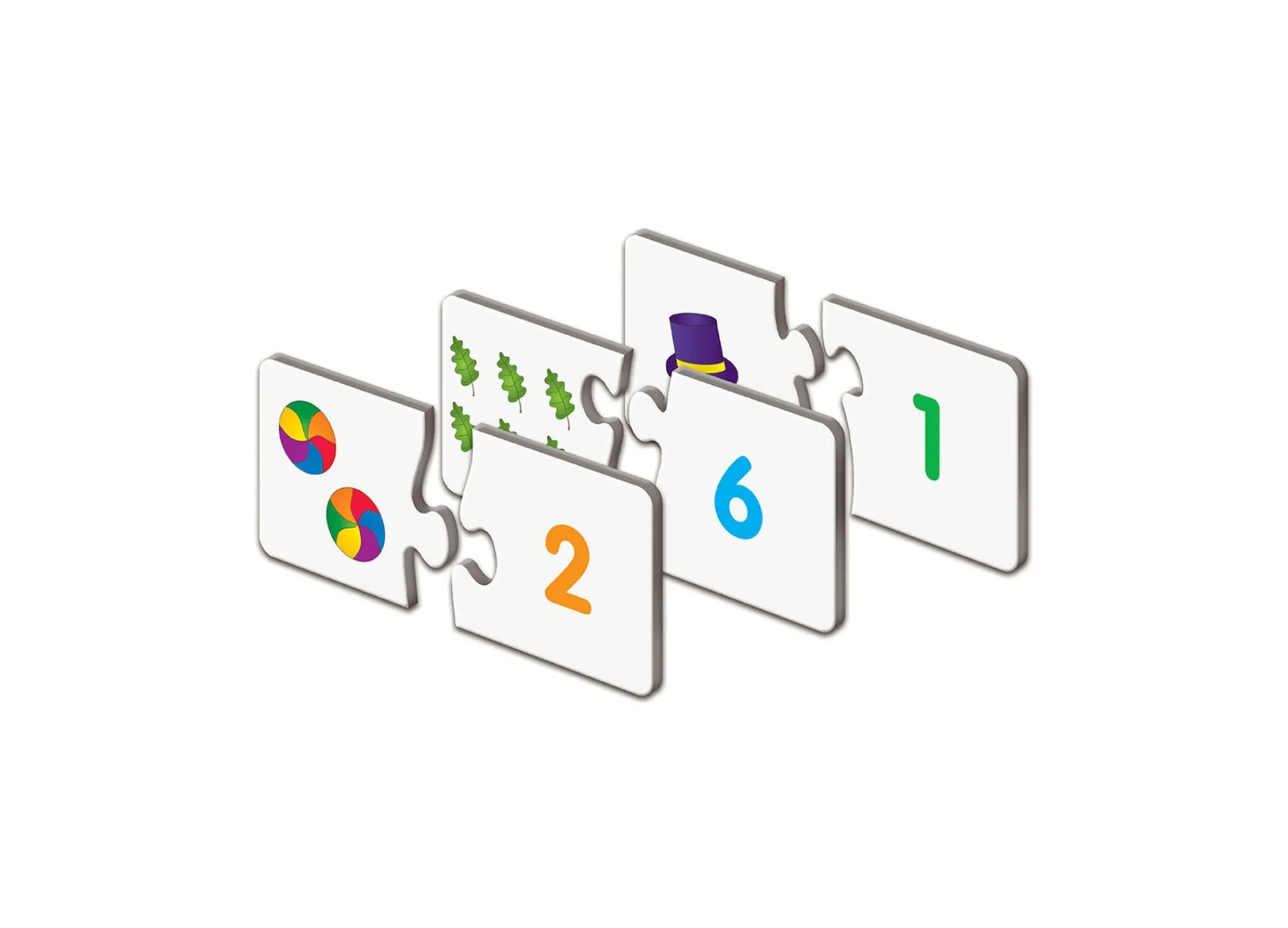 AreYouGame Match It! Counting - Vibrant Number Puzzle for Kids* Puzzles