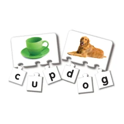 AreYouGame Match It! Letters - Colorful Spelling Puzzle Game* Puzzles|Preschool Education Toys & Activities