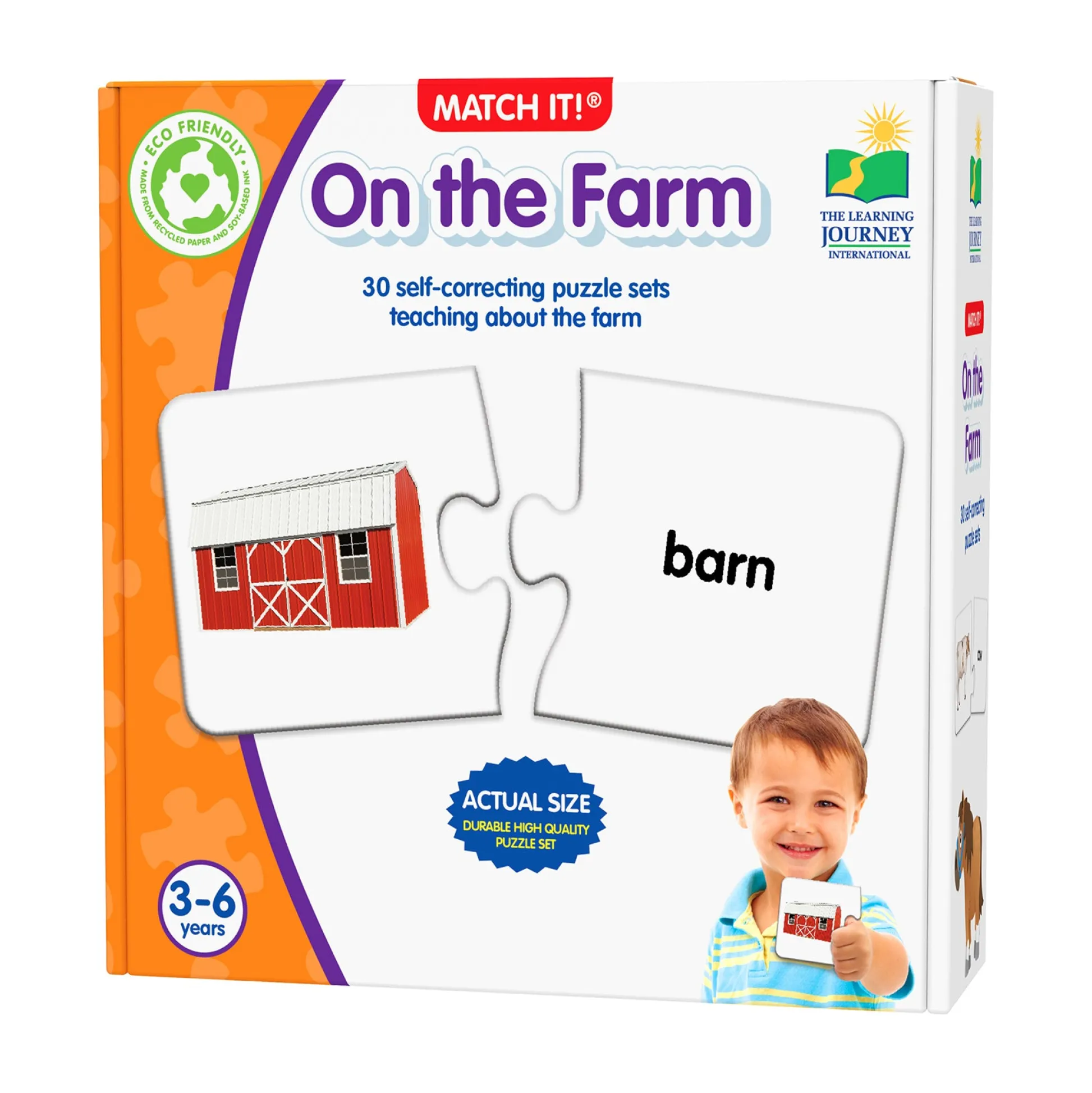 AreYouGame Match It! On the Farm - Educational Puzzle Game* Puzzles
