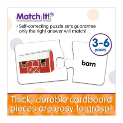 AreYouGame Match It! On the Farm - Educational Puzzle Game* Puzzles