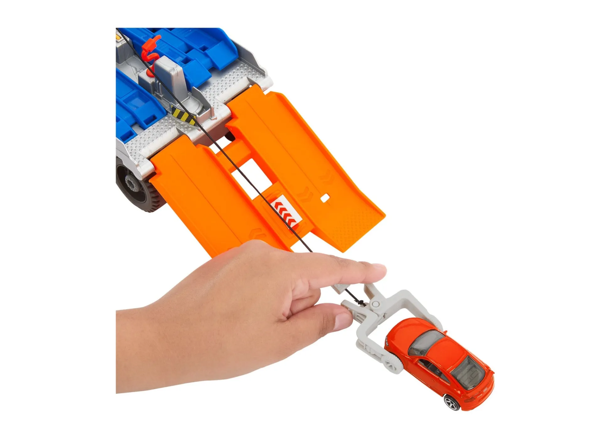Macy's - Supplier Matchbox Action Driver Tow & Repair Truck with 1:64 Scale Audi TT RS Coupe* Playsets & Racetracks