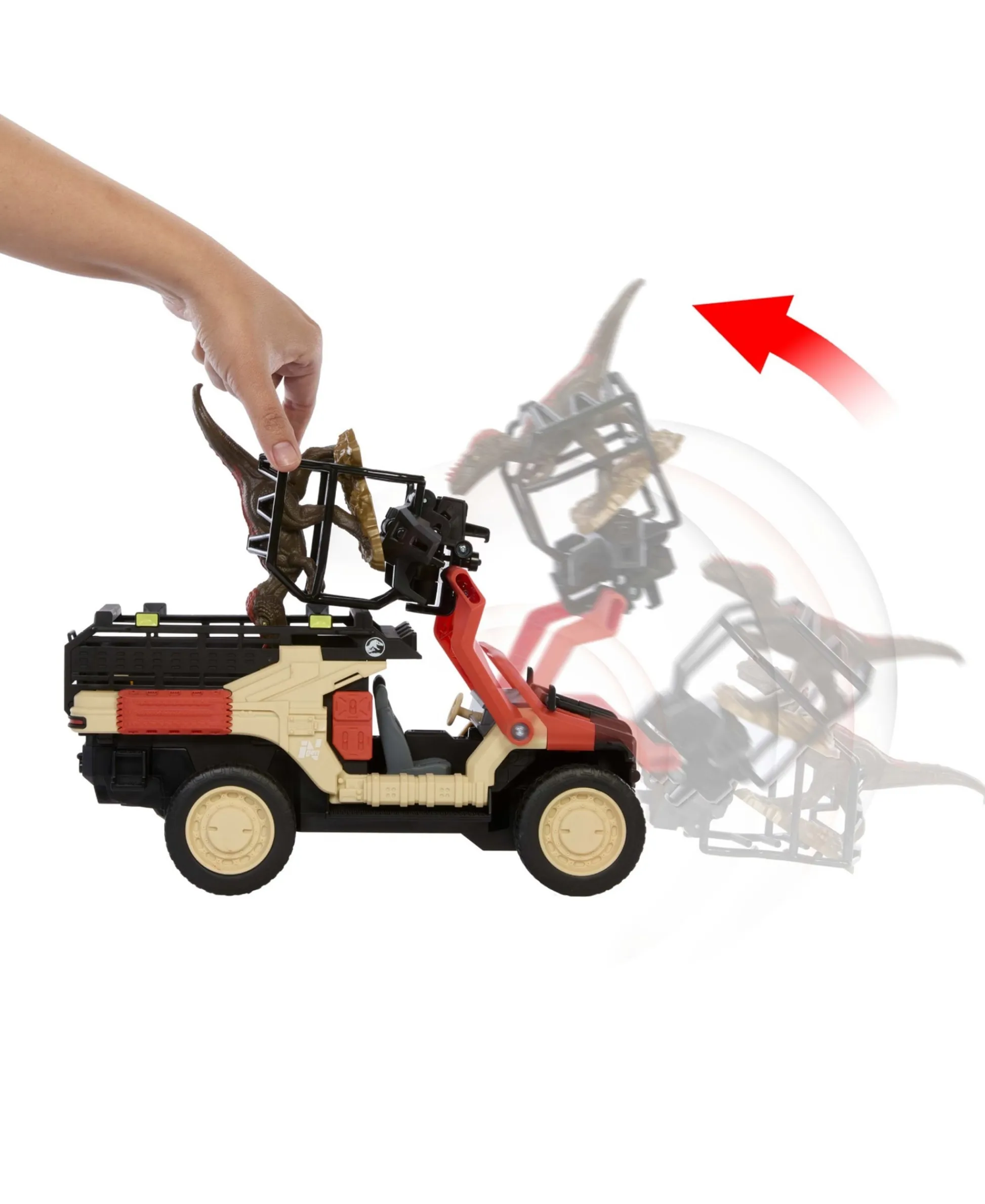Macy's - Supplier Matchbox Jurassic World Dino Catcher - RC Toy Truck with Dinosaur* Playsets & Vehicles